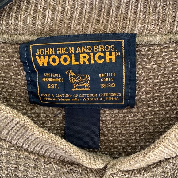 JOHN RICH AND BROS. WOOLRICH SWEATER size L - Picture 3 of 5